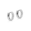 Jack Murphy Jewellers Jmj Gold Jewellery | 9ct White Gold Diamond Cut Creole Hoop Earrings