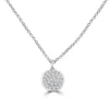 Jack Murphy Jewellers Jmj Diamond Set Jewellery | Jmj Gold Jewellery | 9ct White Gold Pavé Set Multi-Stone Diamond Pendant
