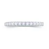 Jack Murphy Jewellers White Gold Wedding & Eternity Rings | 18ct White Gold Round Split Claw Set 2mm Diamond Ring 0.30ct