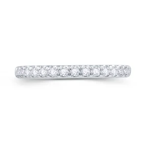 Jack Murphy Jewellers White Gold Wedding & Eternity Rings | 18ct White Gold Round Split Claw Set 1.7mm Diamond Ring 0.20ct
