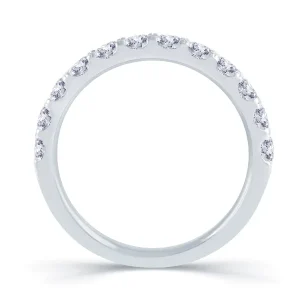 Jack Murphy Jewellers White Gold Wedding & Eternity Rings | 18ct White Gold Round Split Claw Set 3mm Diamond Ring 0.80ct