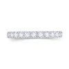 Jack Murphy Jewellers White Gold Wedding & Eternity Rings | 18ct White Gold Split Claw Set 2.5mm Diamond Ring 0.55ct