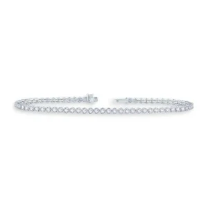 Jack Murphy Jewellers Bridal Jewellery | Jmj Diamond Set Jewellery | 18ct White Gold Tennis Line Bracelet, 3.00ct