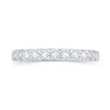 Jack Murphy Jewellers White Gold Wedding & Eternity Rings | 18ct White Gold Triangle Claw Set 2.5mm Diamond Ring 0.50ct