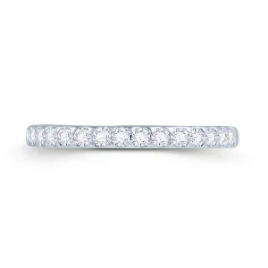 Jack Murphy Jewellers White Gold Wedding & Eternity Rings | 18ct White Gold Triangle Claw Set 2mm Diamond Ring 0.25ct