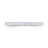 Jack Murphy Jewellers White Gold Wedding & Eternity Rings | 18ct White Gold Triangle Claw Set 1.7mm Diamond Ring 0.15ct