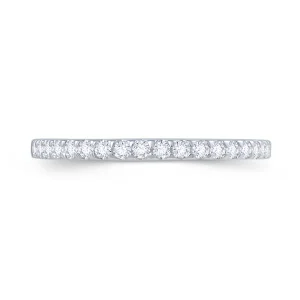 Jack Murphy Jewellers White Gold Wedding & Eternity Rings | 18ct White Gold Triangle Claw Set 1.7mm Diamond Ring 0.15ct