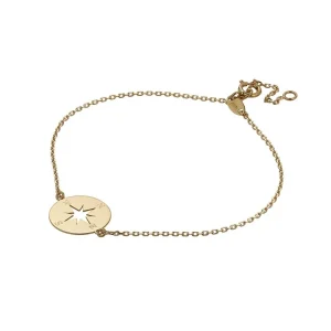 Jack Murphy Jewellers Jmj Gold Jewellery | 9ct Yellow Gold Adjustable Compass Bracelet