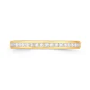 Jack Murphy Jewellers Yellow Gold Wedding & Eternity Rings | 18ct Yellow Gold Brilliant Round Channel Set 2mm Diamond Ring 0.10ct