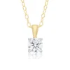 Jack Murphy Jewellers Jmj Diamond Set Jewellery | Jmj Gold Jewellery | 9ct Yellow Gold Brilliant Cut 0.10ct Diamond Necklace
