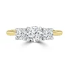 Jack Murphy Jewellers Natural Three-Stone Diamond Rings | 18ct Yellow Gold Brilliant Round Three Stone Diamond Ring, 0.71ct