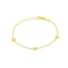 Jack Murphy Jewellers Childrens Jewellery | Jmj Gold Jewellery | 9ct Yellow Gold Children's Heart Moon & Star Bracelet