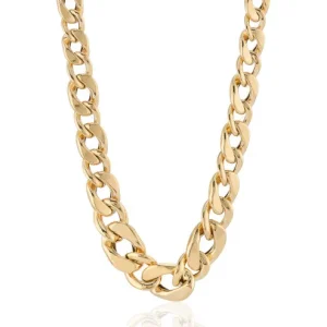 Jack Murphy Jewellers Jmj Gold Jewellery | 9ct Yellow Gold Chunky Graduating Curb Chain