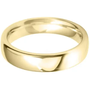 Jack Murphy Jewellers Yellow Gold Wedding Rings | Yellow Gold Wedding & Eternity Rings | 18ct Yellow Gold Classic Court Heavy 5mm Wedding Band