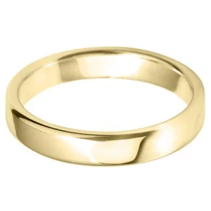 Jack Murphy Jewellers Yellow Gold Wedding Rings | Yellow Gold Wedding & Eternity Rings | 18ct Yellow Gold Classic Court Medium 4mm Wedding Band