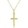 Jack Murphy Jewellers Childrens Jewellery | Jmj Gold Jewellery | 9ct Yellow Gold Classic Cross Pendant Necklace