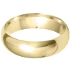 Jack Murphy Jewellers Yellow Gold Wedding Rings | Yellow Gold Wedding & Eternity Rings | 18ct Yellow Gold Classic D Court 6mm Wedding Band