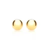 Jack Murphy Jewellers Childrens Jewellery | Jmj Gold Jewellery | 9ct Yellow Gold Classic 5mm Ball Earrings