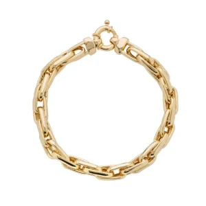 Jack Murphy Jewellers Jmj Gold Jewellery | 9ct Yellow Gold Close Elongated Oval Linked Bracelet