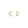 Jack Murphy Jewellers Childrens Jewellery | Jmj Gold Jewellery | 9ct Yellow Gold Crescent Moon Stud Earrings