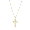 Jack Murphy Jewellers Childrens Jewellery | Jmj Gold Jewellery | 9ct Yellow Gold Cross & CZ Pendant Necklace