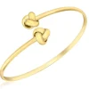 Jack Murphy Jewellers All Jmj & Branded Fashion Jewellery | Jmj Gold Jewellery | 9ct Yellow Gold Crossover Knot Torque Bangle