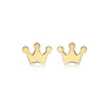 Jack Murphy Jewellers Jmj Gold Jewellery | 9ct Yellow Gold Crown Stud Earrings