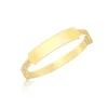 Jack Murphy Jewellers Childrens Jewellery | Jmj Gold Jewellery | 9ct Yellow Gold Diamond Cut Expandable Baby Bangle