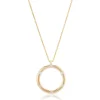 Jack Murphy Jewellers Jmj Diamond Set Jewellery | Jmj Gold Jewellery | 9ct Yellow Gold Diamond Dot Circle Necklace
