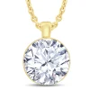 Jack Murphy Jewellers Jmj Diamond Set Jewellery | 18ct Yellow Gold Diamond Round Dew Drop Necklace, 0.30ct