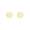 Jack Murphy Jewellers Jmj Gold Jewellery | 9ct Yellow Gold Flat Polished Round Stud Earrings