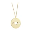 Jack Murphy Jewellers Jmj Gold Jewellery | 9ct Yellow Gold Heart & Arrow Disc Pendant