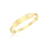 Jack Murphy Jewellers Childrens Jewellery | Jmj Gold Jewellery | 9ct Yellow Gold Heart Cut Out Baby Bangle