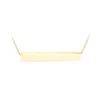 Jack Murphy Jewellers Jmj Gold Jewellery | 9ct Yellow Gold Horizontal Plate Necklace
