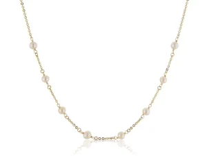 Jack Murphy Jewellers Jmj Gold Jewellery | 9ct Yellow Gold 5mm Cultured Fresh Water Pearl Necklace
