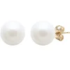 Jack Murphy Jewellers Jmj Gold Jewellery | 9ct Yellow Gold 11mm Cultured River Pearl Earrings