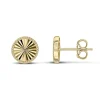 Jack Murphy Jewellers Jmj Gold Jewellery | 9ct Yellow Gold 9mm Diamond Cut Round Stud Earrings