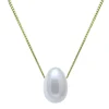 Jack Murphy Jewellers Jmj Gold Jewellery | 9ct Yellow Gold 9mm Pear Shaped Culture Pearl Necklace