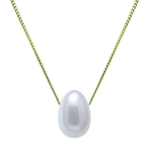 Jack Murphy Jewellers Jmj Gold Jewellery | 9ct Yellow Gold 9mm Pear Shaped Culture Pearl Necklace