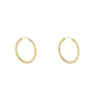 Jack Murphy Jewellers Jmj Gold Jewellery | 9ct Yellow Gold 14mm Sleeper Hoops