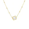 Jack Murphy Jewellers Jmj Gold Jewellery | 9ct Yellow Gold Mother of Pearl Clover Necklace