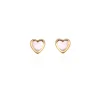 Jack Murphy Jewellers Jmj Gold Jewellery | 9ct Yellow Gold Mother of Pearl Heart Stud Earrings