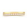 Jack Murphy Jewellers Yellow Gold Wedding & Eternity Rings | 18ct Yellow Gold Offset Brilliant Round Claw 3mm Diamond Ring 0.20ct