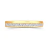 Jack Murphy Jewellers Yellow Gold Wedding & Eternity Rings | 18ct Yellow Gold Offset Claw 3mm Princess Cut Diamond Ring 0.30ct