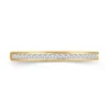 Jack Murphy Jewellers Yellow Gold Wedding & Eternity Rings | 18ct Yellow Gold Offset Claw 2.5mm Princess Cut Diamond Ring 0.25ct