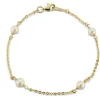 Jack Murphy Jewellers Jmj Gold Jewellery | 9ct Yellow Gold Pearl & Trace Chain Bracelet