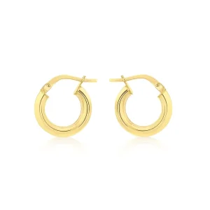 Jack Murphy Jewellers Jmj Gold Jewellery | 9ct Yellow Gold Polished Creole Hoop Earrings