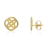 Jack Murphy Jewellers Jmj Gold Jewellery | 9ct Yellow Gold Round Celtic Stud Earrings