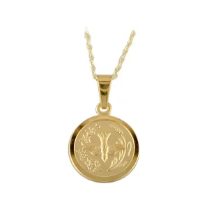 Jack Murphy Jewellers Childrens Jewellery | Jmj Gold Jewellery | 9ct Yellow Gold Small Dove Pendant Necklace
