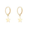 Jack Murphy Jewellers Jmj Gold Jewellery | 9ct Yellow Gold Star Pendant Sleeper Hoops